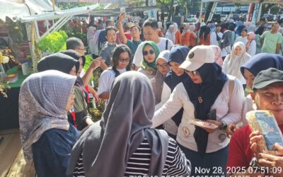 Dispertan PP Kenalkan Mie Mocaf kepada Pengunjung Karanganyar Expo